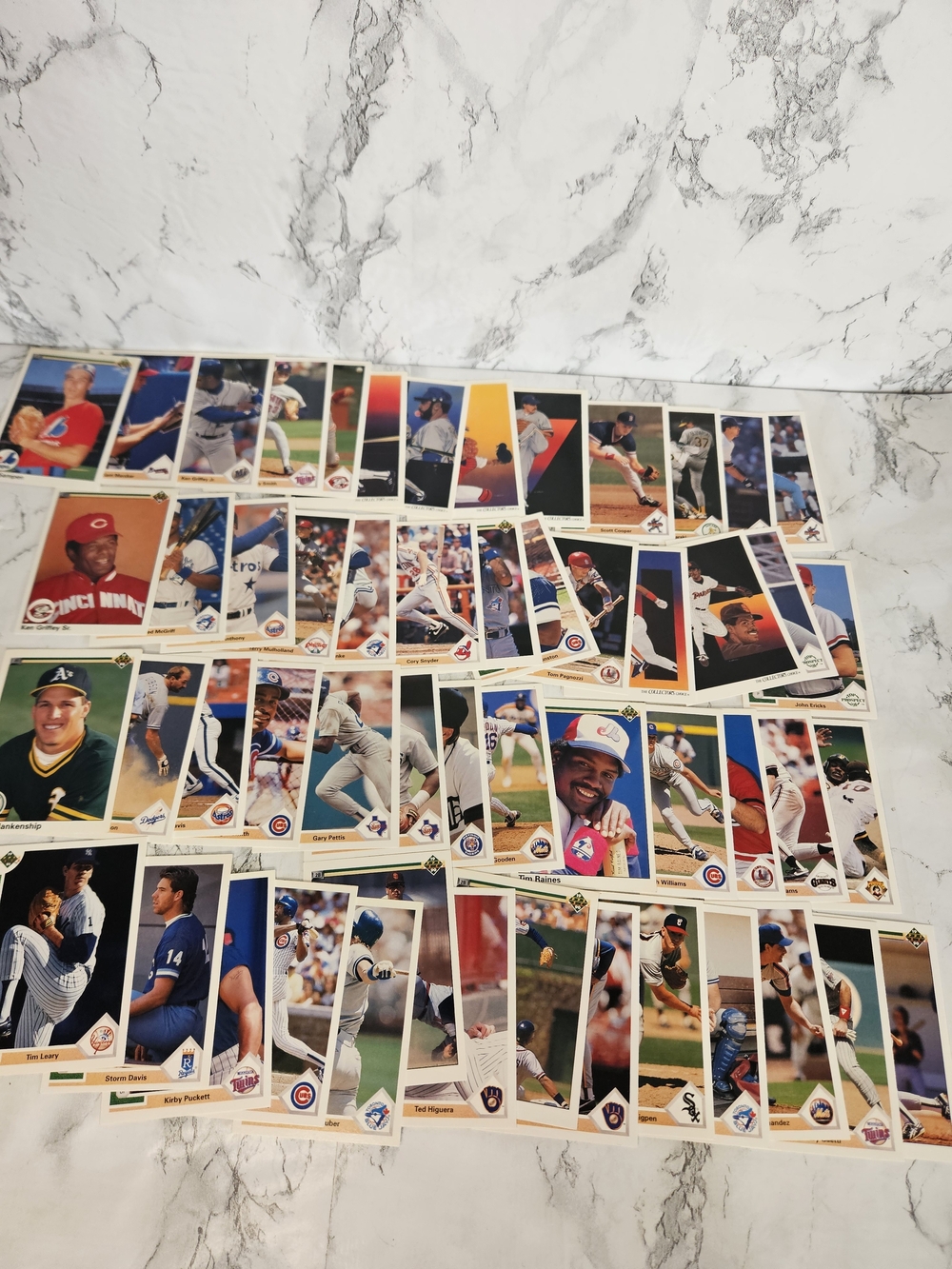 1990 Upper Deck Baseball Trading Cards Collection - 52 Cards